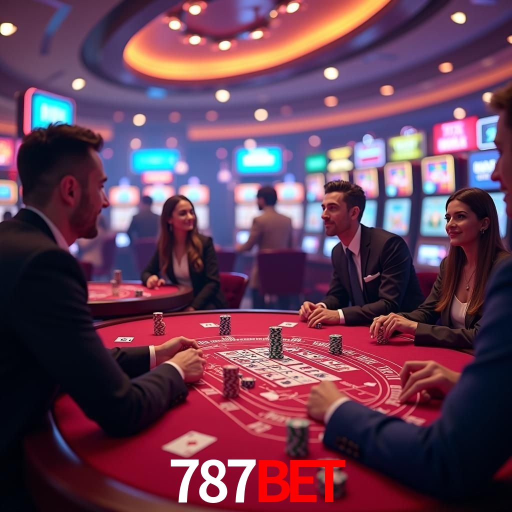 A Experiência Imersiva dos Cassinos Ao Vivo no 787bet